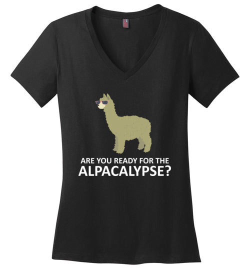Alpacalypse Are You Ready V-Neck