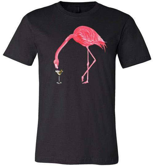 Flamingo Martini Canvas