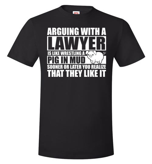 Arguing With A Lawyer Pig In Mud