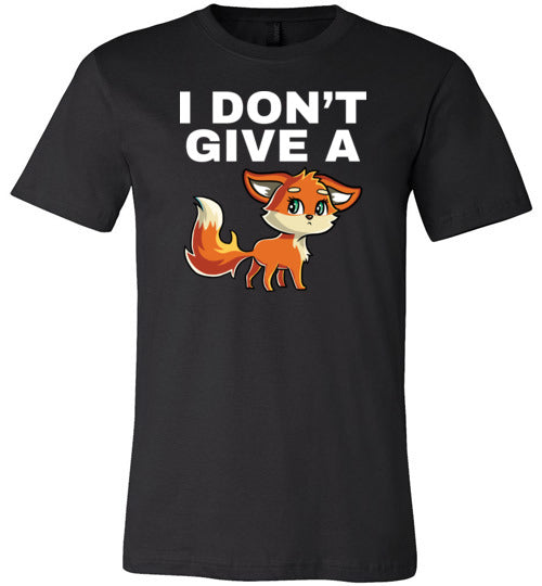 I Dont Give A Fox Canvas