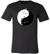 Cat Yin Yang Canvas
