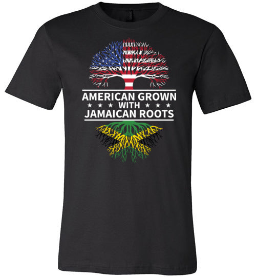 American Grown With Jamaican Roots Canvas