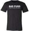Bad Puns Eye Roll Canvas