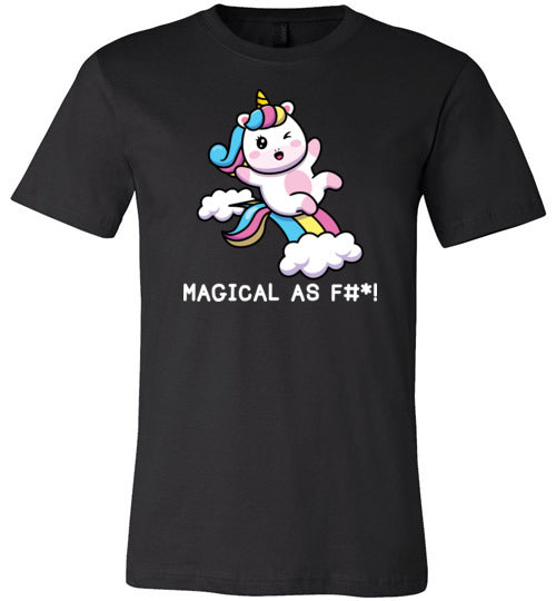Unicorn Magical as F Canvas
