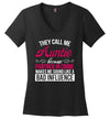 Auntie Partner In Crime V-Neck