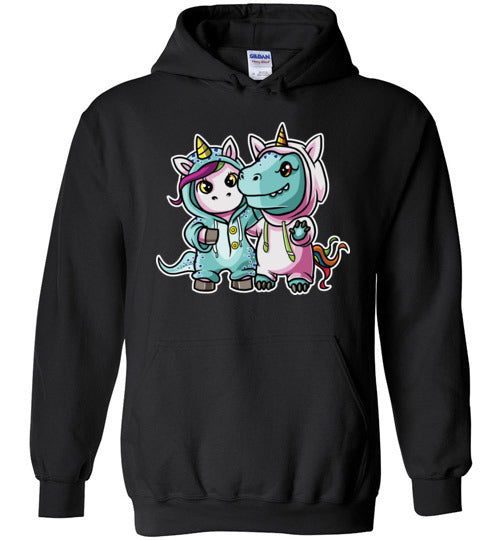 Unicorn T-Rex Costumes Hoodie