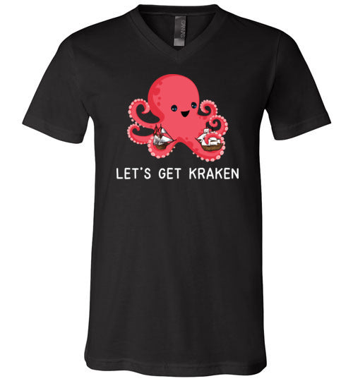 Lets Get Kraken Old Ships V-Neck
