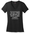 Wifes Arm Candy V-Neck