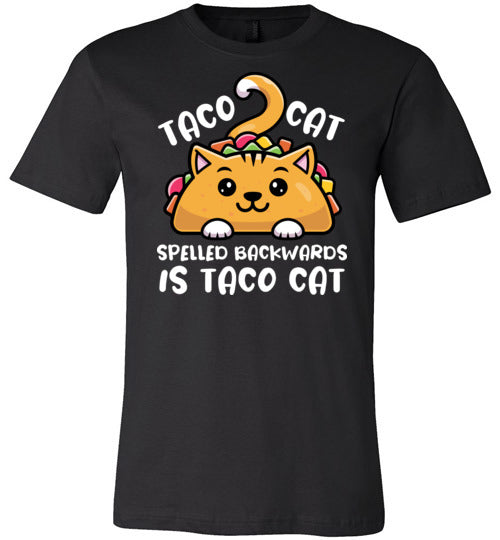 Taco Cat Spelled Backwards Canvas