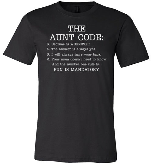 The Aunt Code Canvas