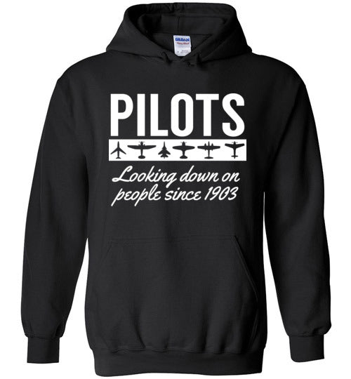 Pilots Looking Down Hoodie