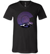 Colorado Flag Mountains V-Neck