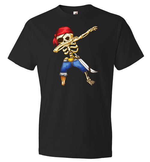 Pirate Dabbing Skeleton Cartoon