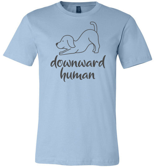 Downward Human Canvas