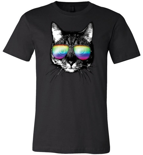 Cat Sunglasses LGBT Canvas