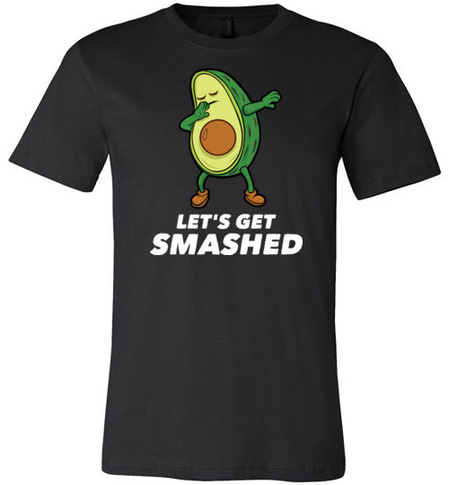 Avocado Lets Get Smashed Canvas
