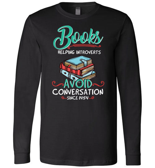 Books Helping Introverts Long Sleeve