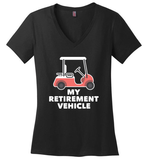 Golf Retirement Vehicle V-Neck