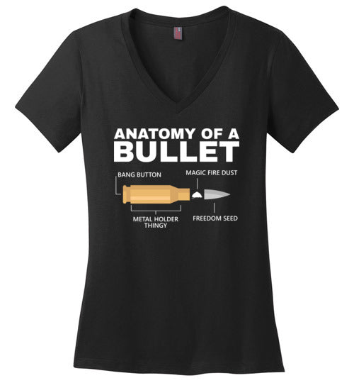 Bullet Anatomy V-Neck