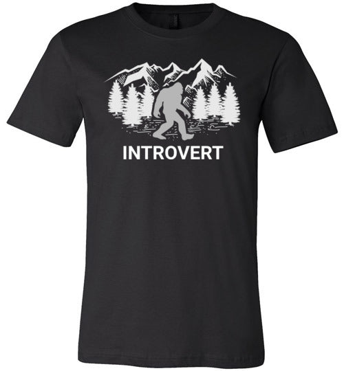 Bigfoot Introvert Canvas