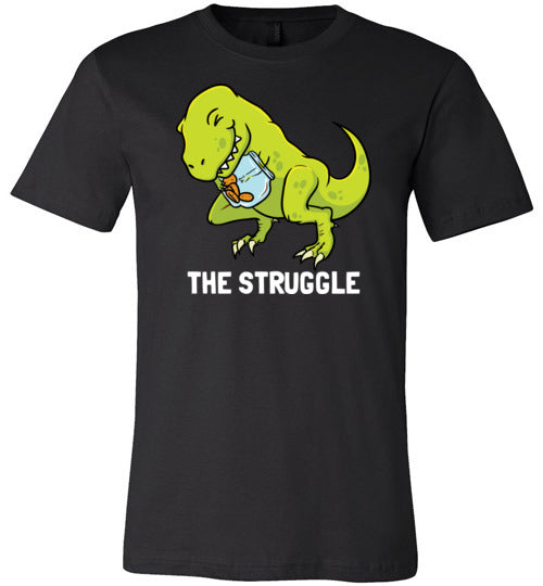 T-Rex Cookies Struggle Short Arm Canvas