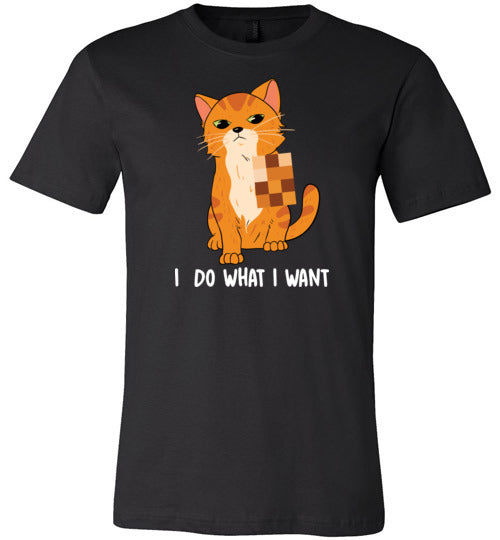 Cat I Do What I Want Canvas