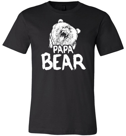 Fierce Papa Bear Canvas