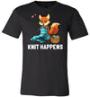 Knit Happens Fox Canvas