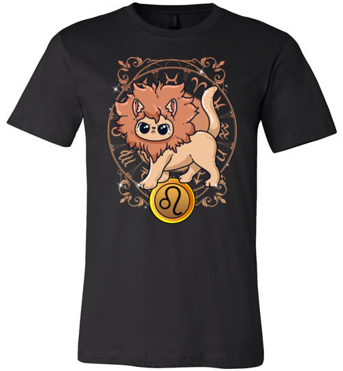 Horoscope Cat Leo Astrology Canvas