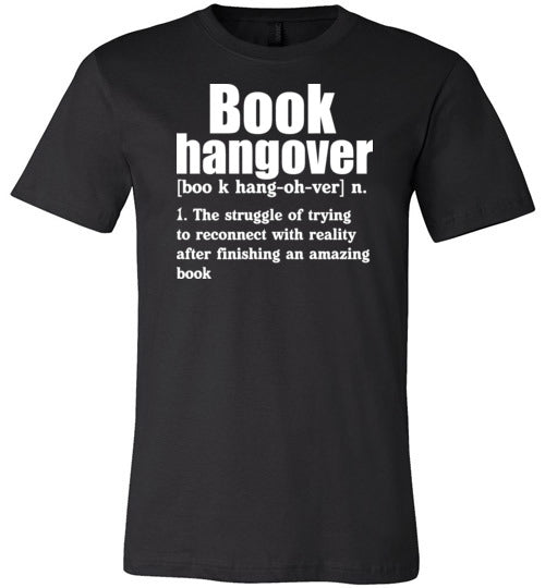 Book Hangover Definition Canvas