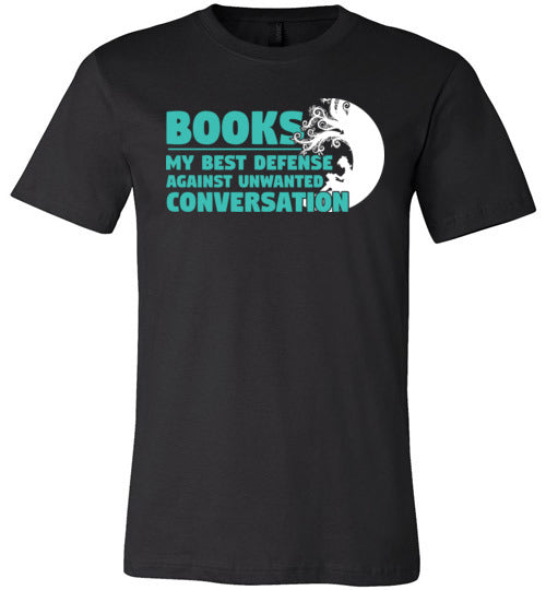 Books Unwanted Conversation Canvas