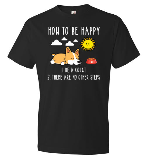 How To Be Happy Corgi