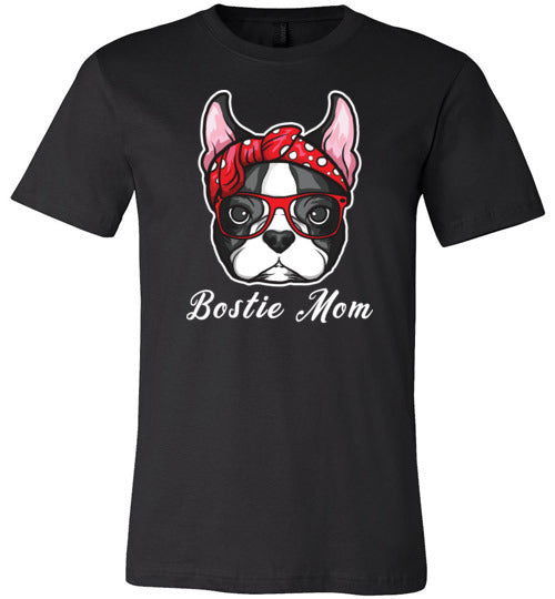 Boston Terrier Bostie Mom Canvas