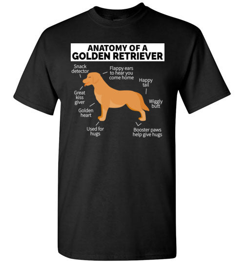 Golden Retriever Anatomy Gildan Youth