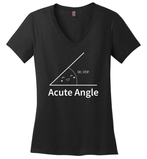 A Cute Angle V-Neck