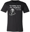 Thomas Jefferson Due Date Canvas