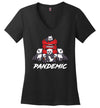 Panda Pandemic V-Neck