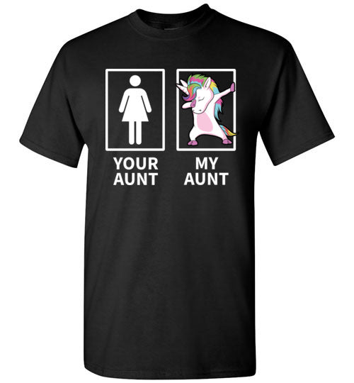 Your Aunt My Aunt Dabbing Unicorn Gildan Youth