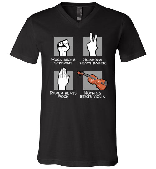 Nothing Beats Violin V-Neck