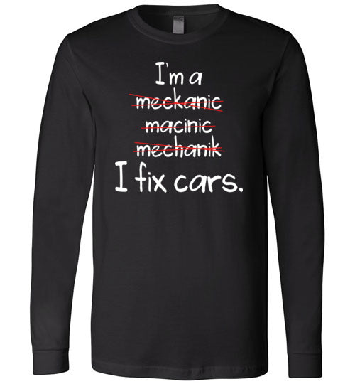 Mechanic Spelling Long Sleeve