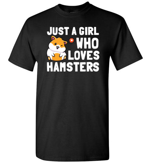 Just a girl Who Loves Hamsters Youth Gildan