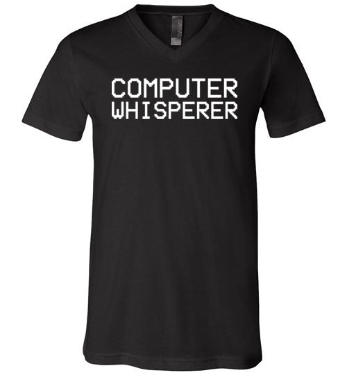 Computer Whisperer V-Neck
