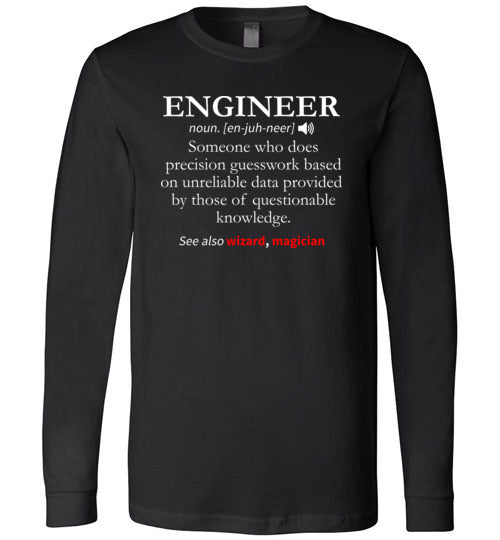 Engineer Definition Long Sleeve