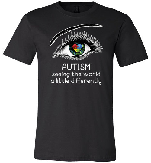 Autism Seeing The World A Little Differently Canvas