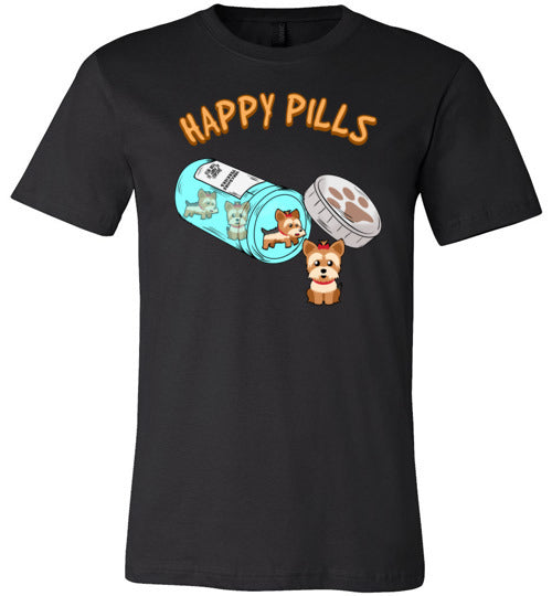 Happy Pills Yorkie Yorkshire Terrier Canvas