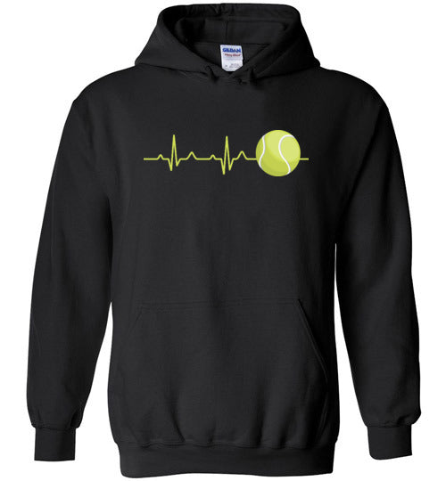 Tennis Heartbeat Hoodie