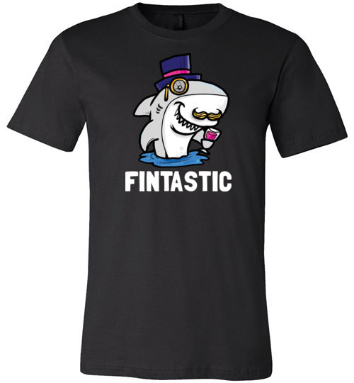 Fintastic Fancy Shark Canvas