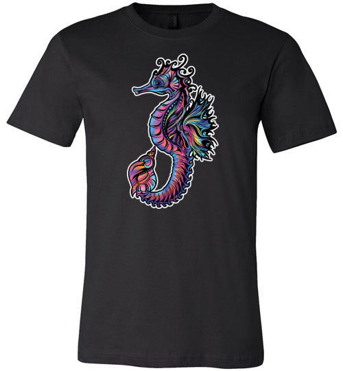 Tropical Seahorse Canvas
