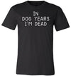 In Dog Years I'm Dead Canvas