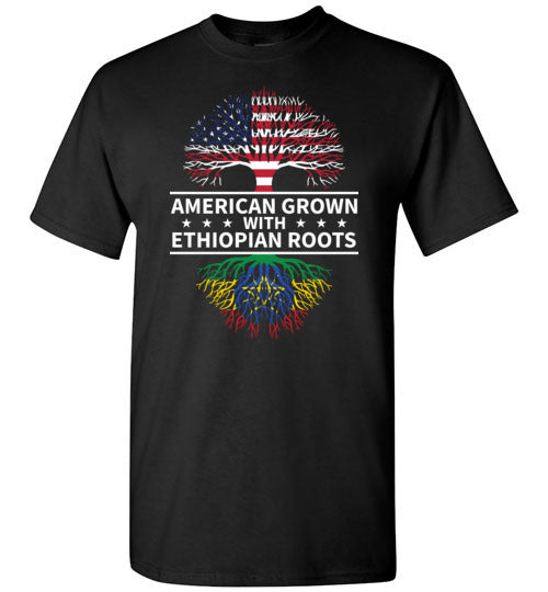 American Grown With Ethiopian Roots Gildan Youth